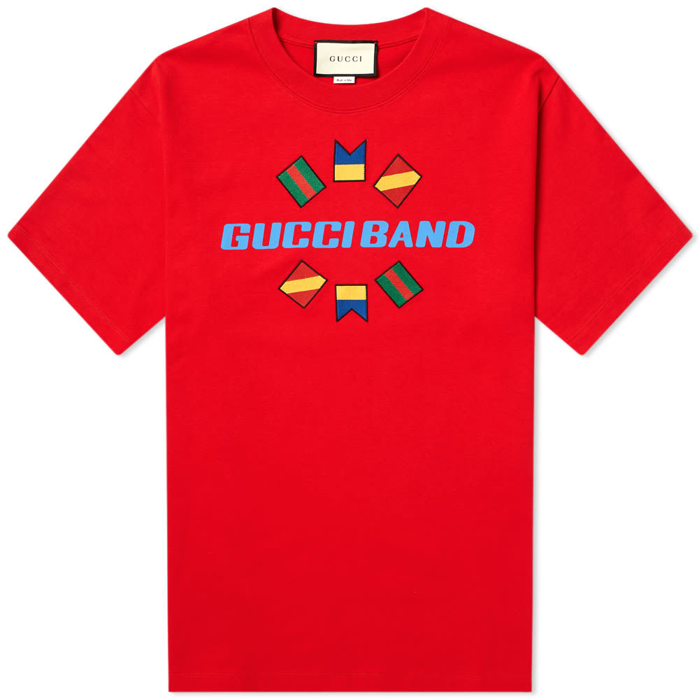 gucci band shirt