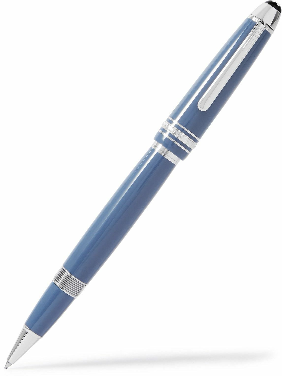 Montblanc Meisterstück Glacier LeGrand Resin and PlatinumPlated