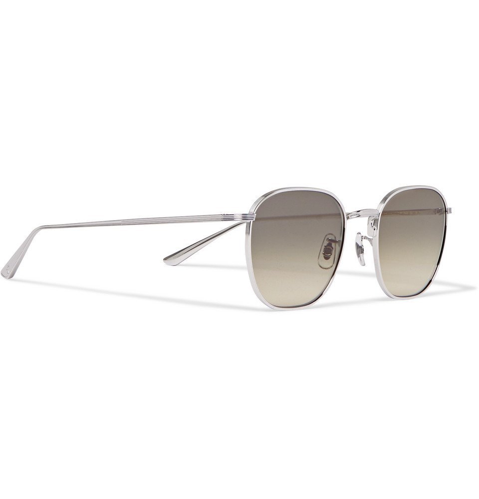 The Row - Oliver Peoples Board Meeting 2 Silver-Tone Titanium Polarised  Sunglasses - Silver The Row