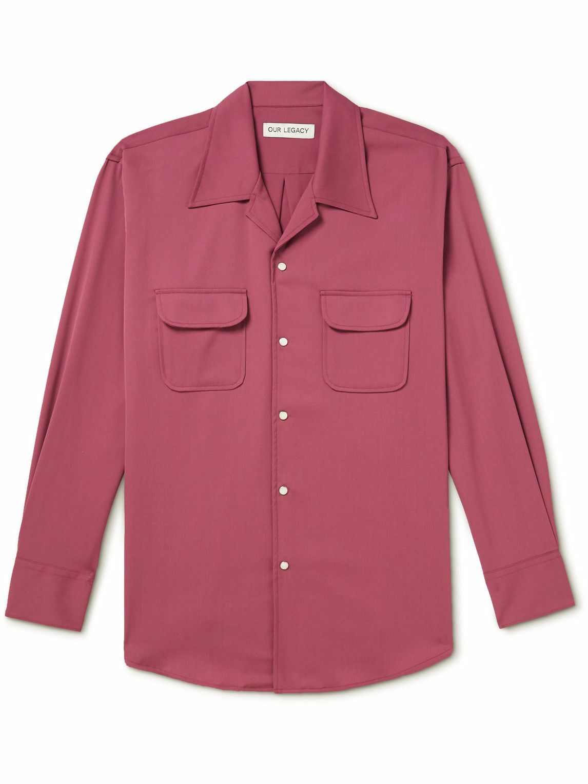 Photo: Our Legacy - Poco Crepe Shirt - Pink