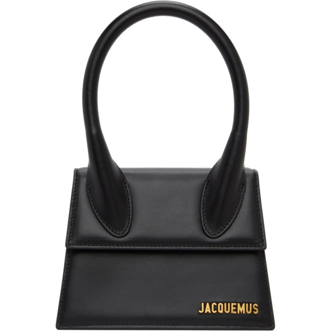 Jacquemus Black Le Chiquito Moyen Top Handle Bag Jacquemus