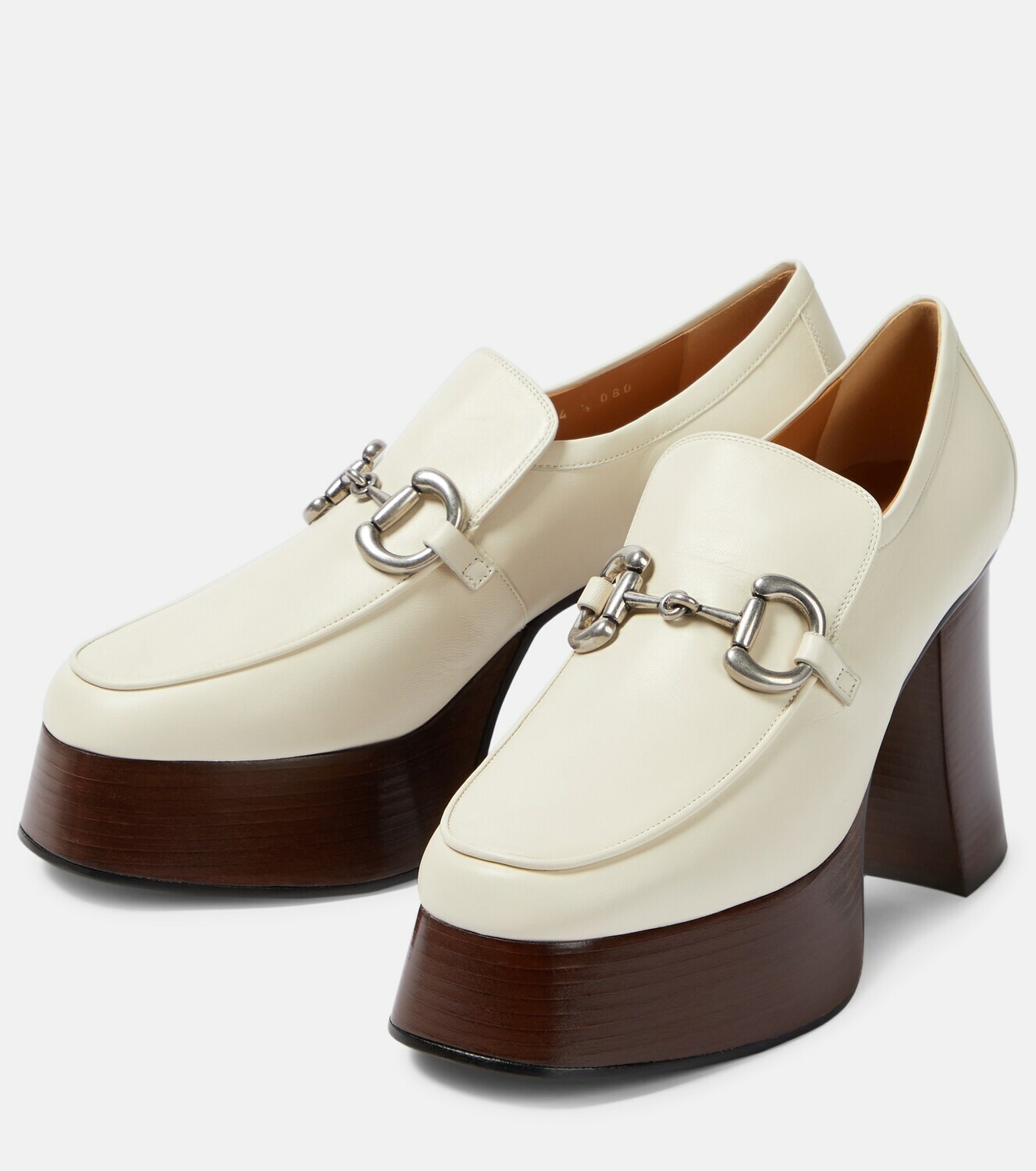 Gucci Horsebit platform leather loafers Gucci