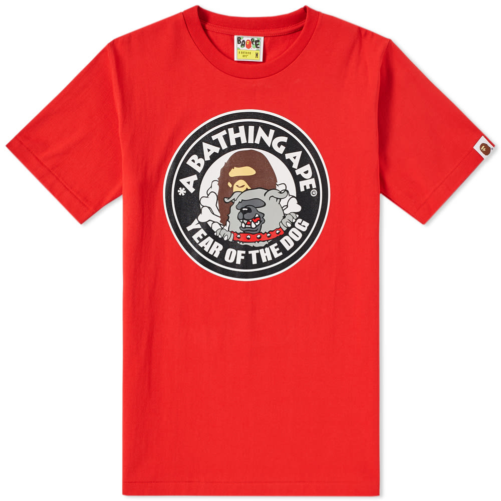 A Bathing Ape Year of The Dog Tee A Bathing Ape