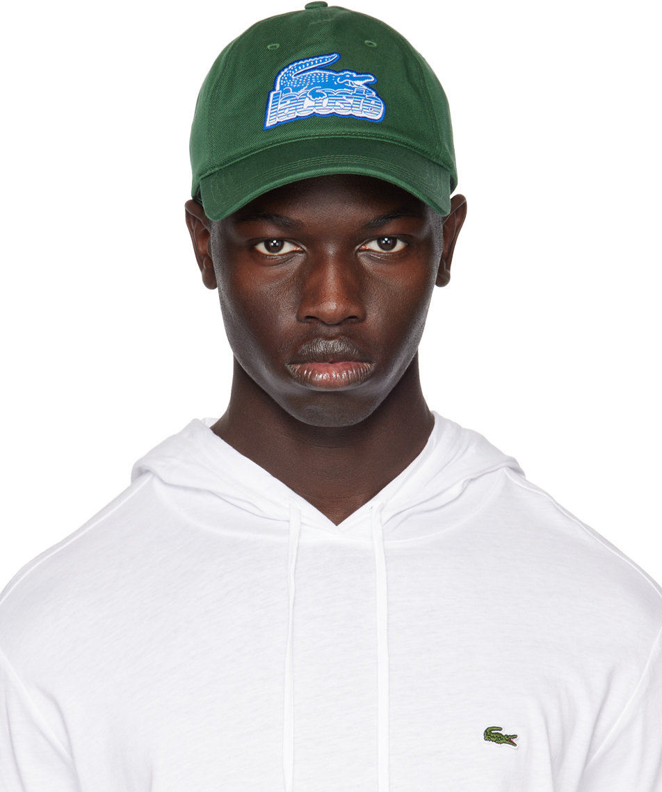 lacoste cap green