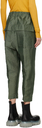 Rick Owens Green Astaires Cropped Lounge Pants