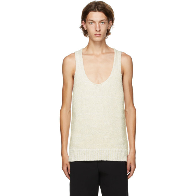 White Knitted Vest Bottega Veneta