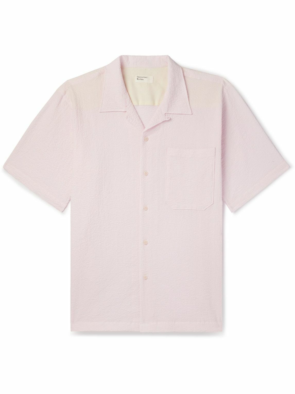 THE PAPER MAKER / Twisted Kimono Sleeve Cotton Seersucker shirt main image 1