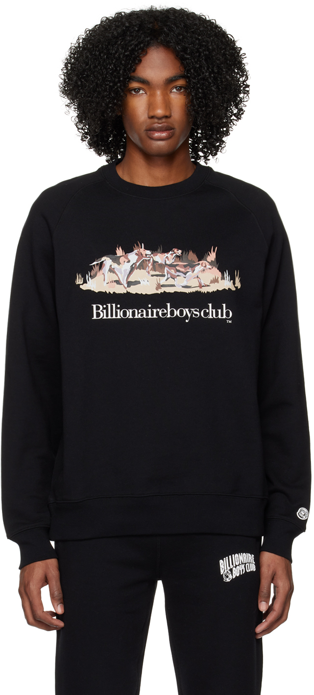 Billionaire Boys Club Black Space Hunt Sweatshirt Billionaire Boys Club