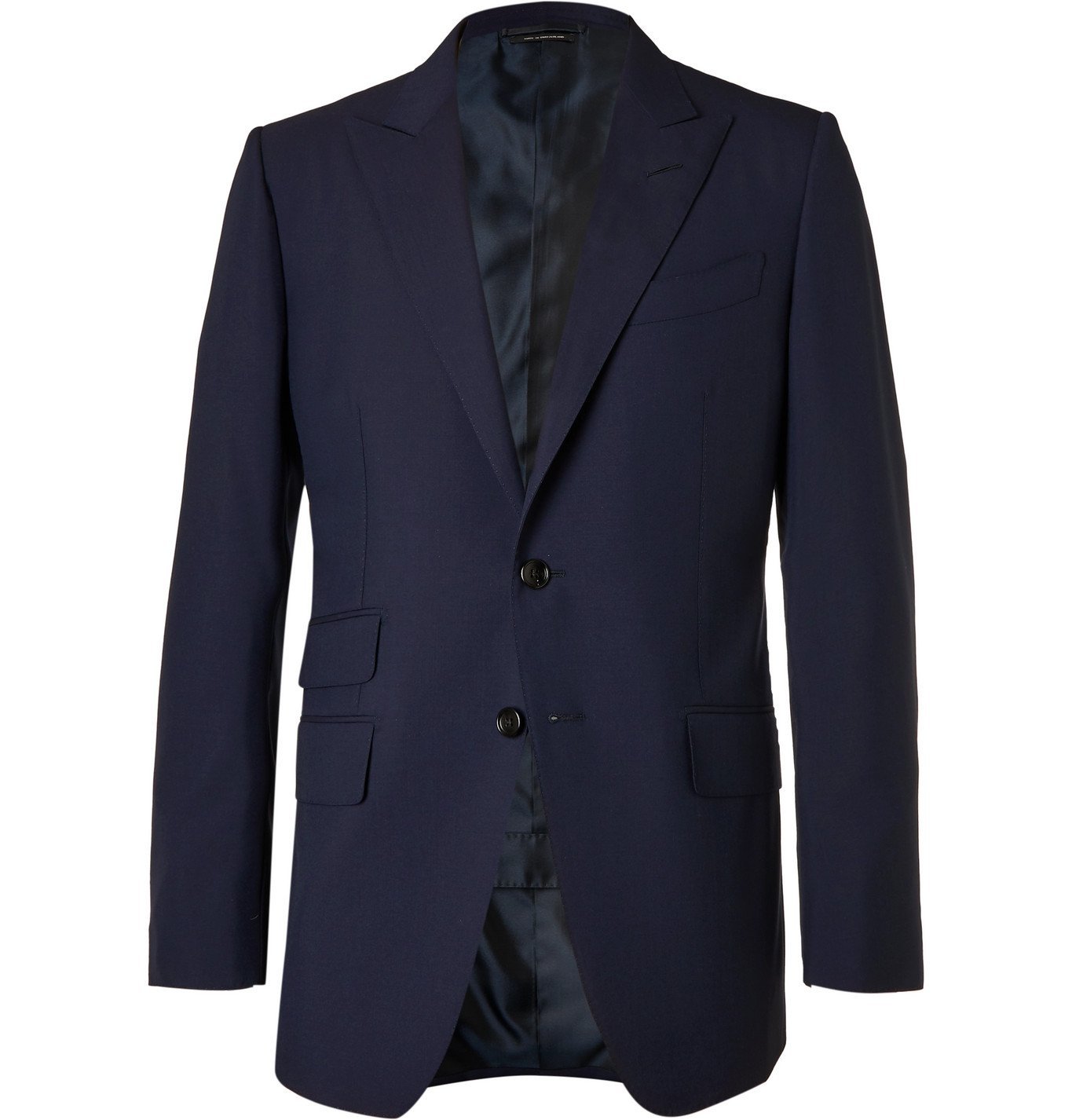 TOM FORD - O'Connor Slim-Fit Super 120s Wool Suit Jacket - Blue TOM FORD