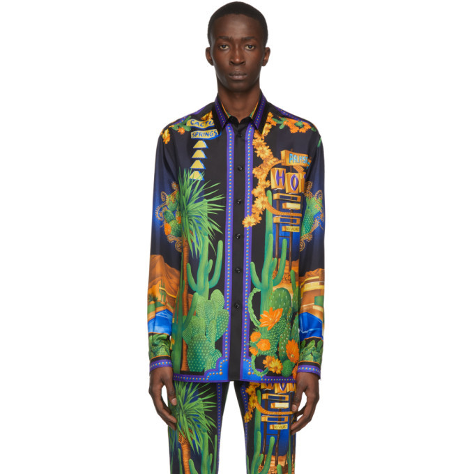 versace palm shirt