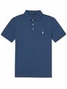 Polo Ralph Lauren - Slim-Fit Stretch-Cotton Piqué Polo Shirt - Blue