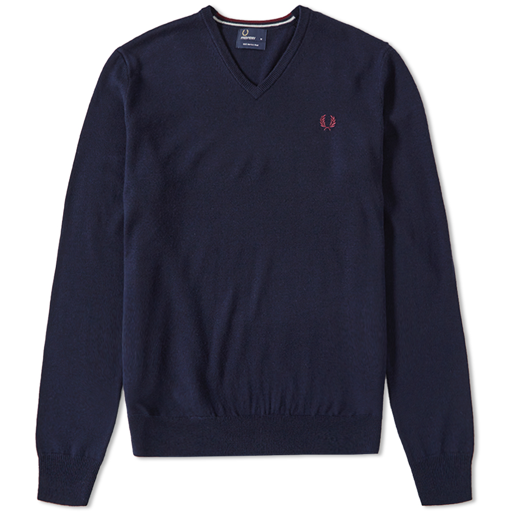Fred Perry Classic V-Neck Knit Fred Perry