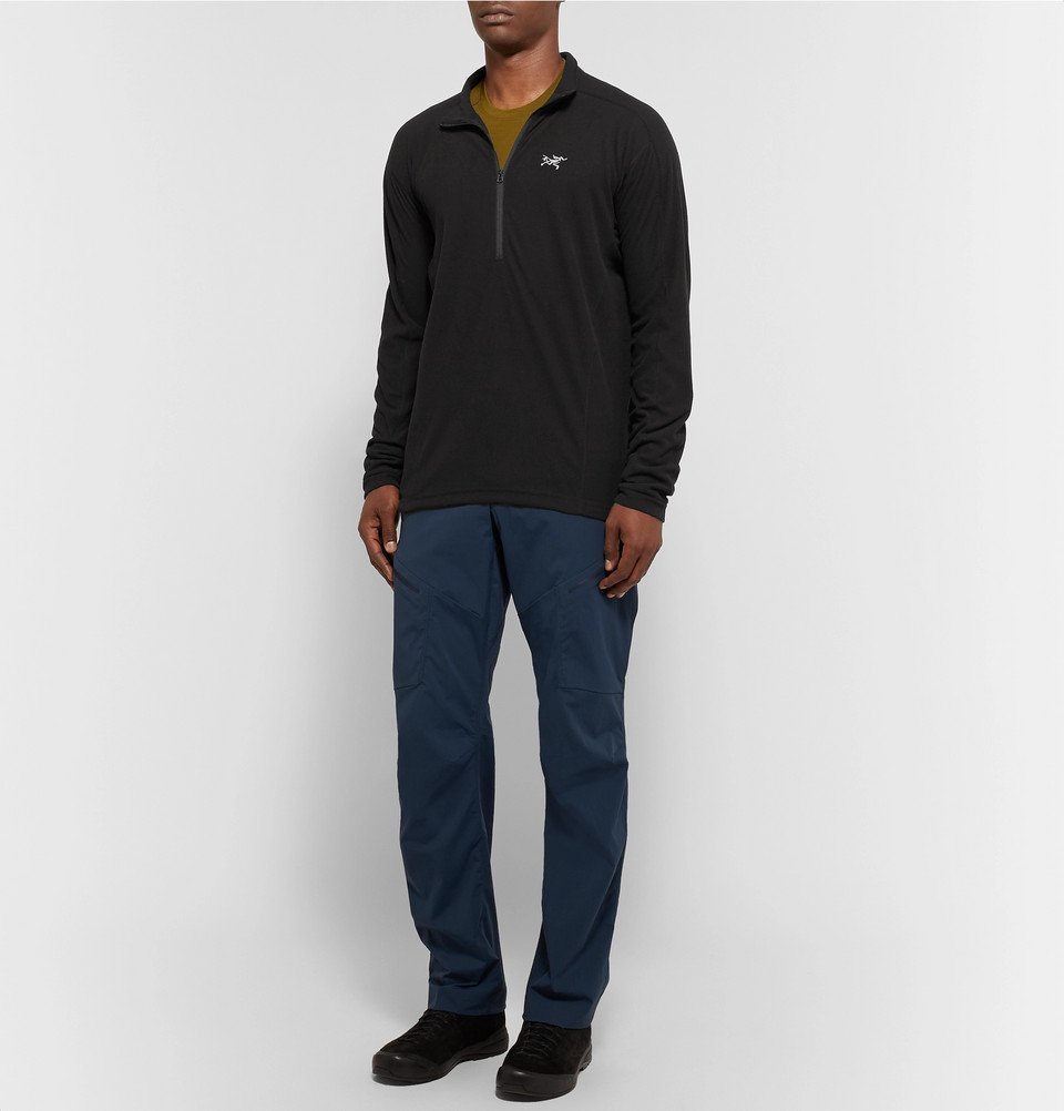 Arc'teryx Delta LT Polartec Fleece Base Layer Men Black Arc'teryx