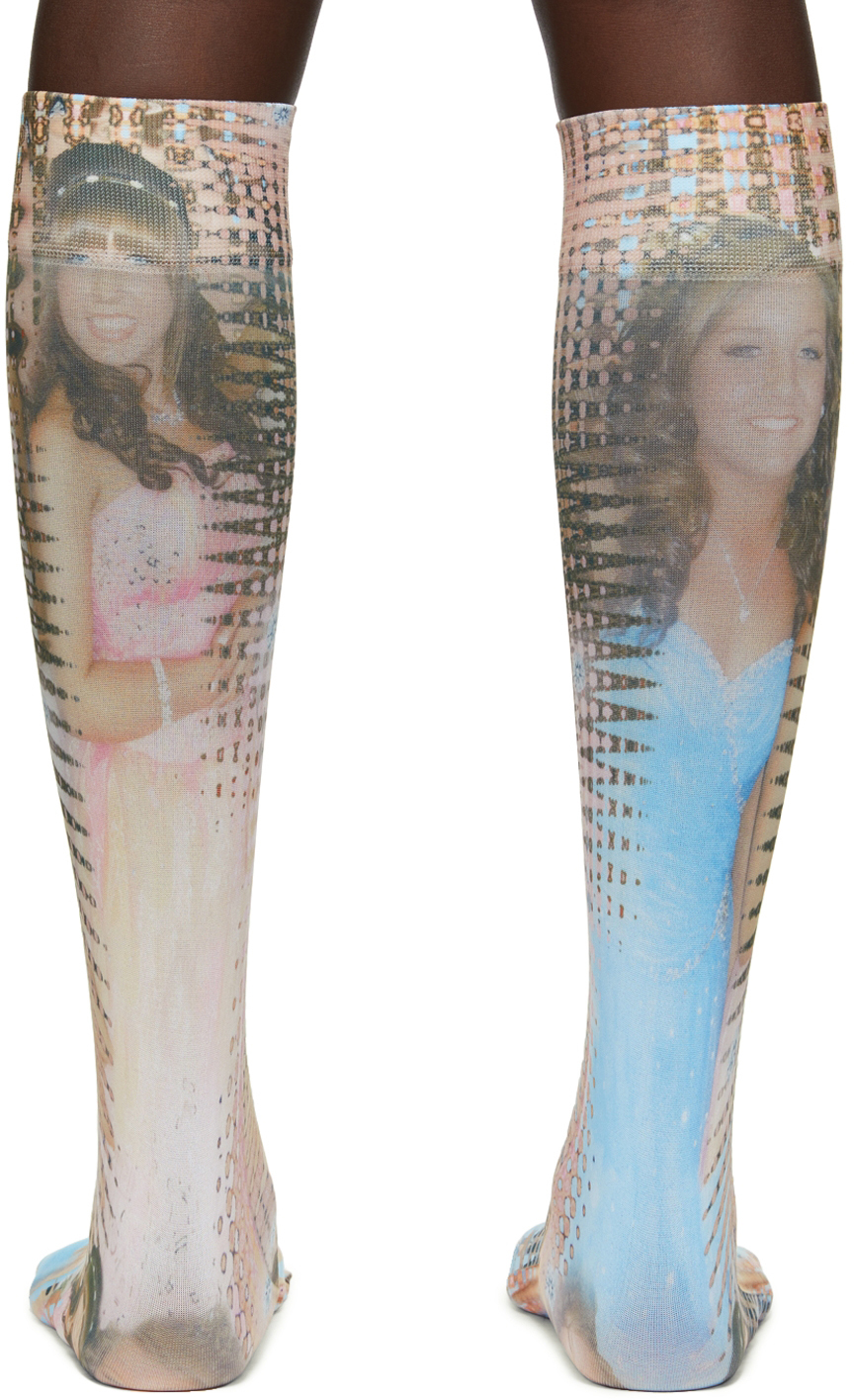 TYT Multicolor 'Buzzin Our Eds Off' Socks TYT