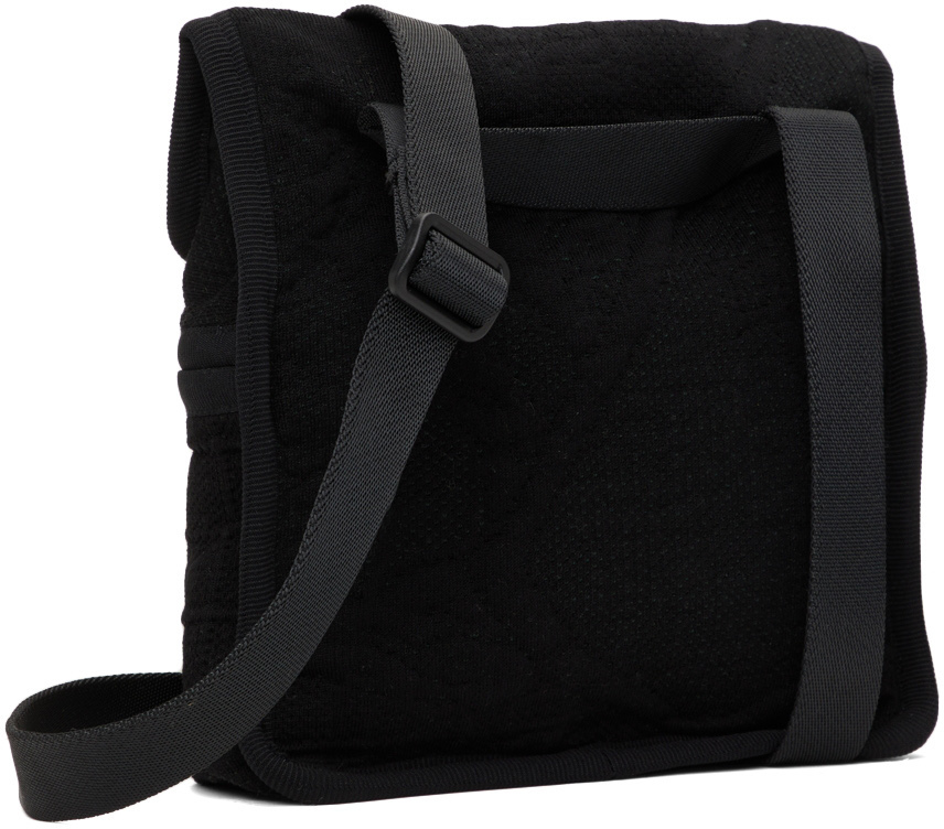 BYBORRE Black Knit Messenger Bag BYBORRE