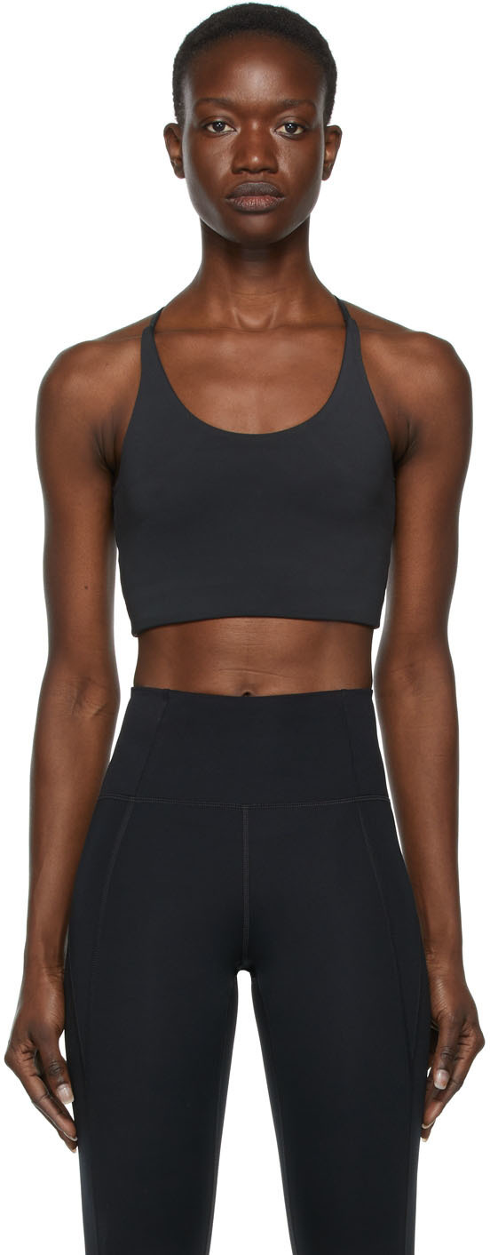 Girlfriend Collective Black Cleo Sports Bra Girlfriend Collective