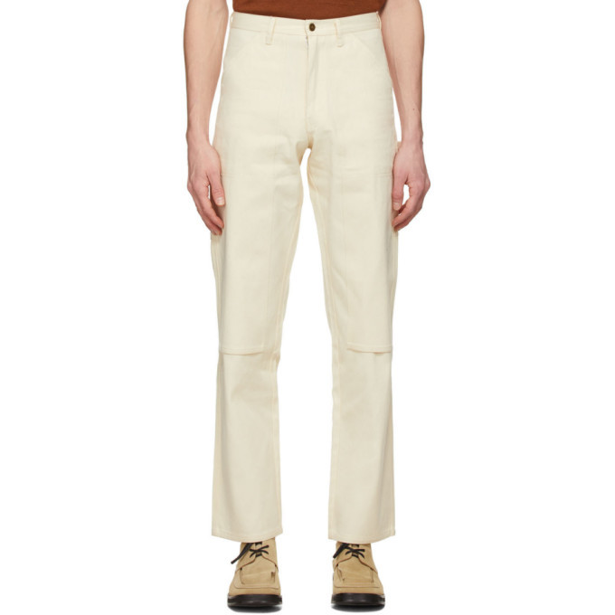 Winnie New York Off-White Double Knee Trousers Winnie New York