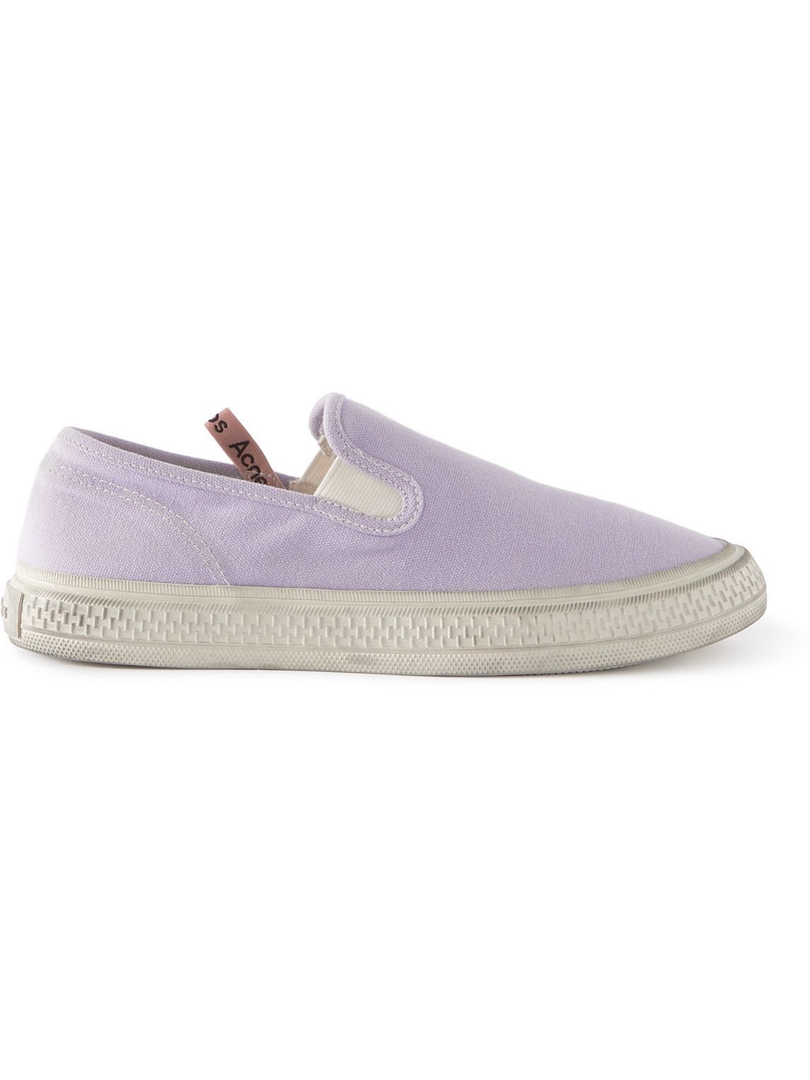 acne studios distressed canvas sneakers