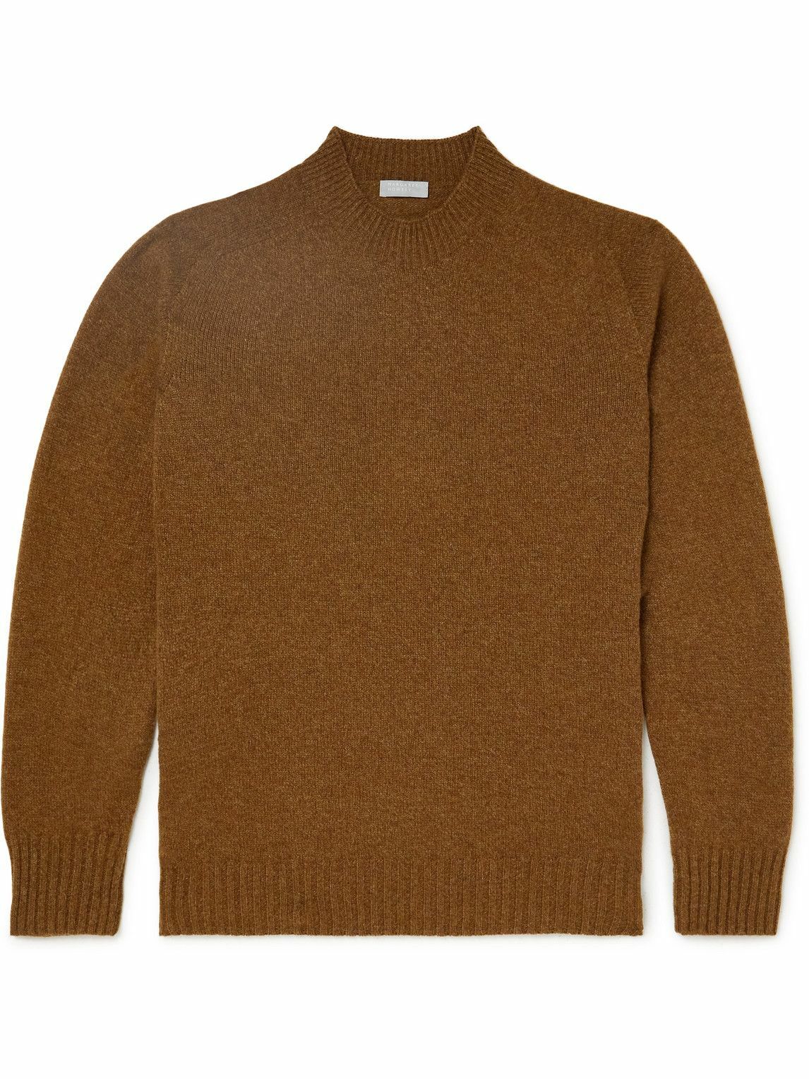Margaret Howell - Saddle Merino Wool and Cashmere-Blend Sweater - Brown ...