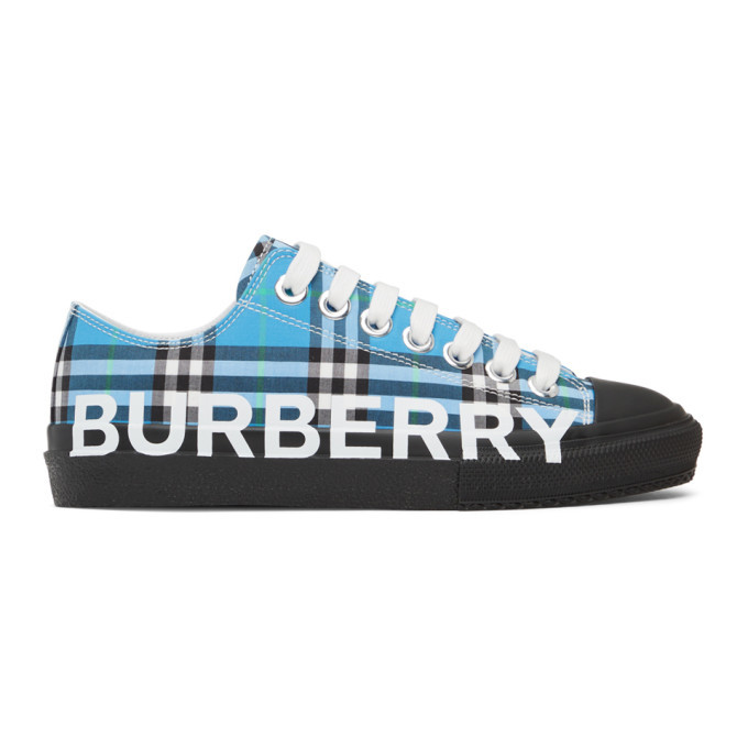 burberry blue sneakers