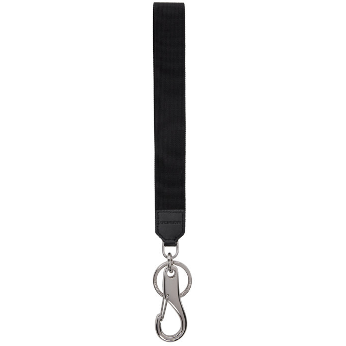 Dolce and Gabbana Black Strap Keychain Dolce & Gabbana