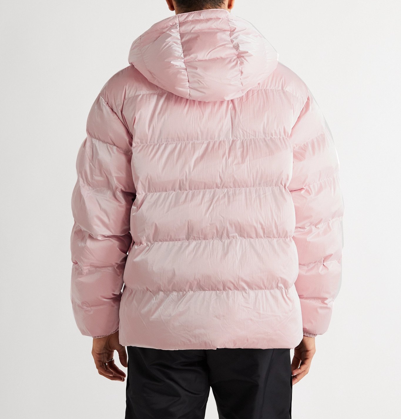 1017 ALYX 9SM - Nightrider Quilted Shell Hooded Jacket - Pink 1017 ALYX 9SM
