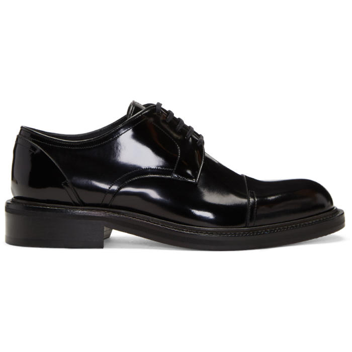 Loewe Black Leather Oxford Derbys Loewe