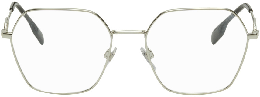 Photo: Burberry Silver B Signature Glasses