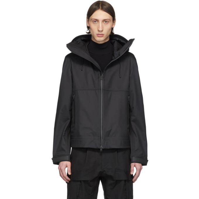 Bottega Veneta Black Technical Membrane Jacket Bottega Veneta