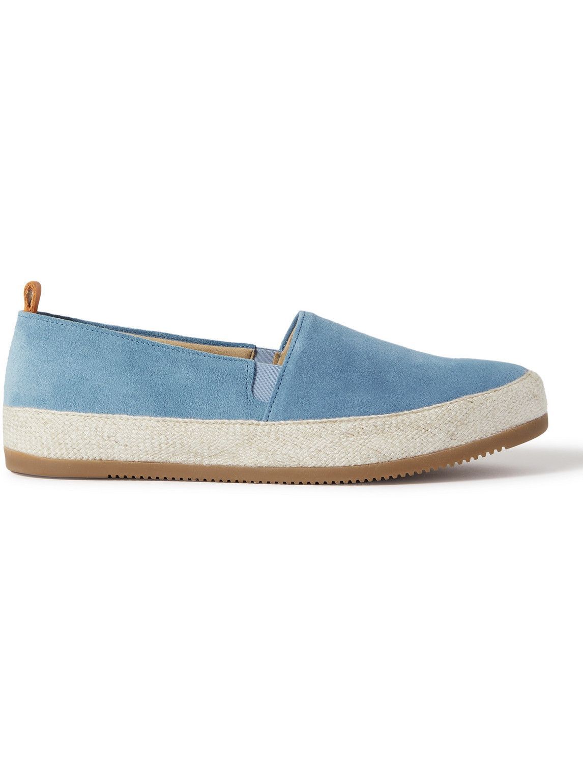 Mulo - Suede Espadrilles - Blue Mulo