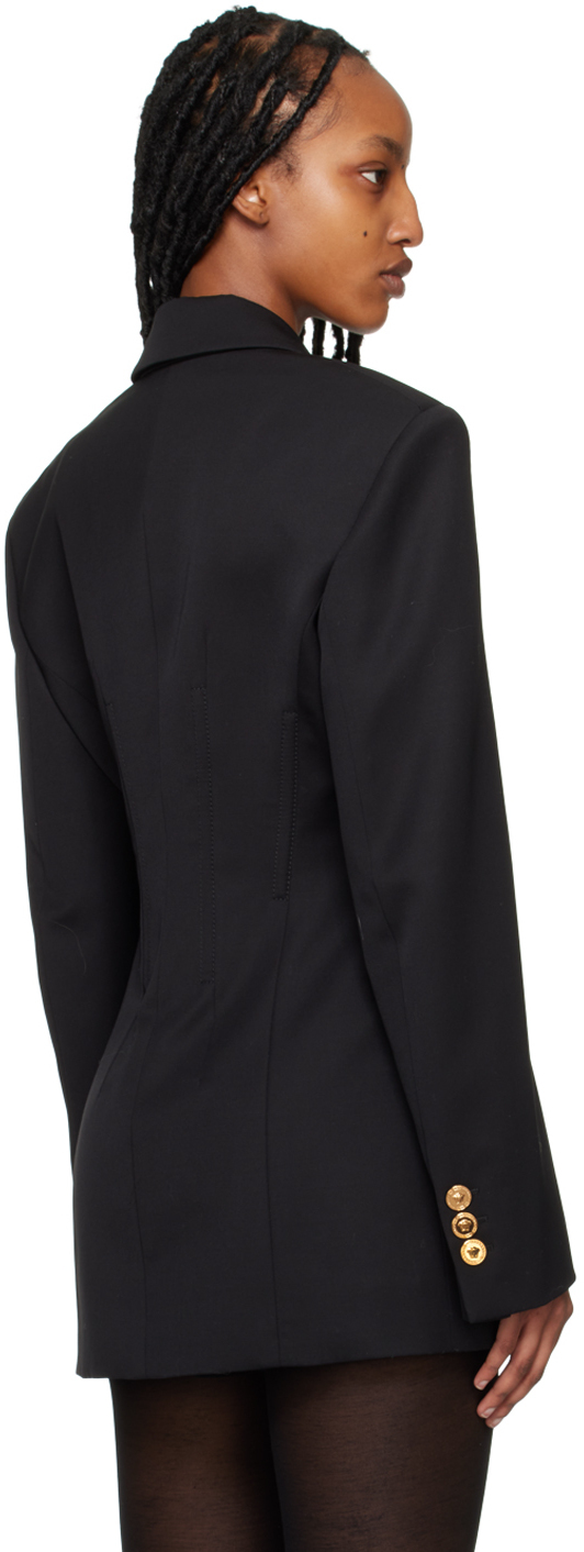 Versace Black Informal Blazer Versace