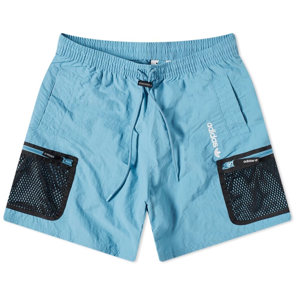 Adidas Cotton Shorts Adventure AOP Short Blue Color Buy On, 45% OFF