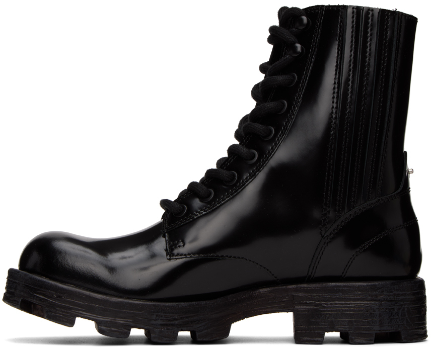 Diesel Black DHammer Boots Diesel