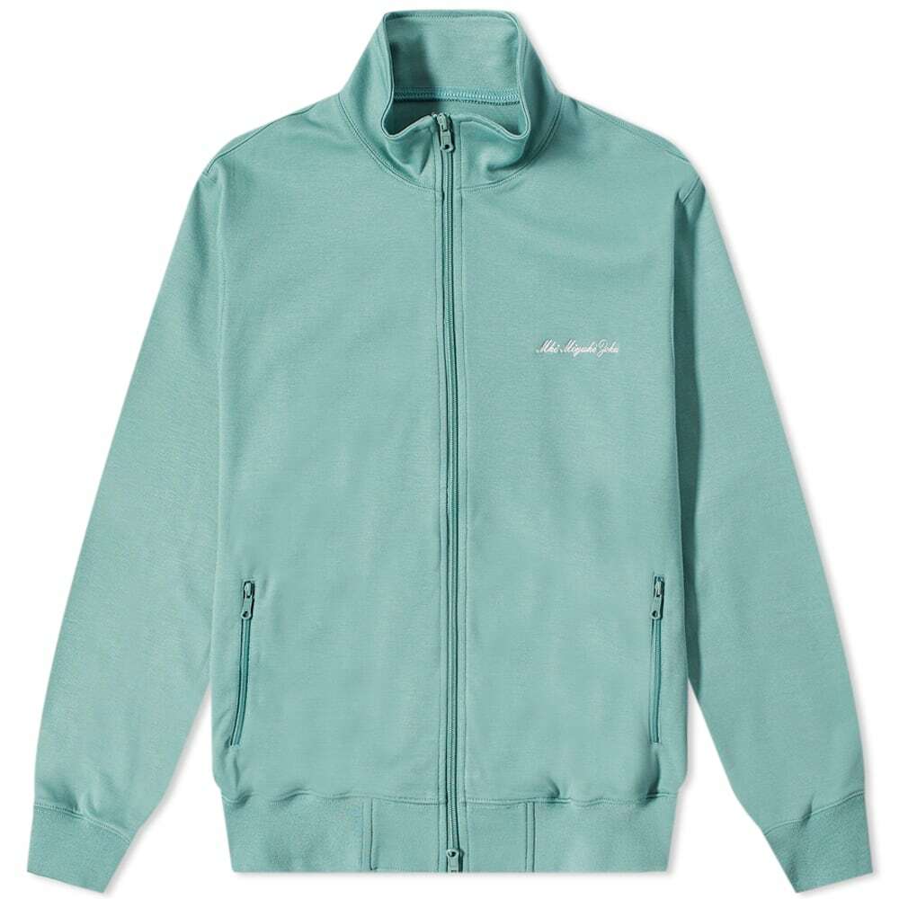 MKI Men's Poly Track Jacket in Pastel Green MKI Miyuki-Zoku