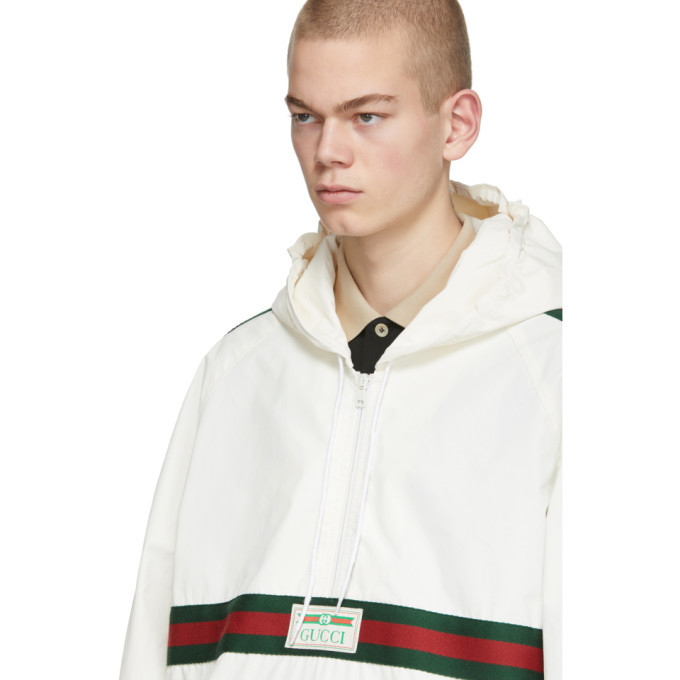 gucci white windbreaker