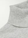 Allude - Cashmere Rollneck Sweater - Gray