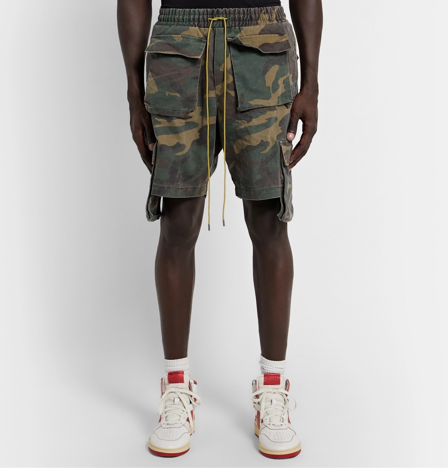 rhude cargo shorts