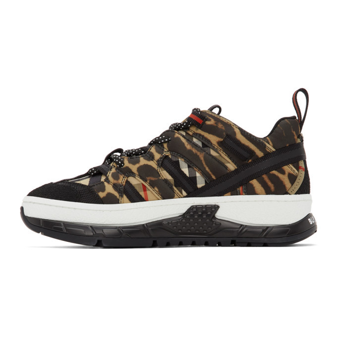 burberry leopard sneakers