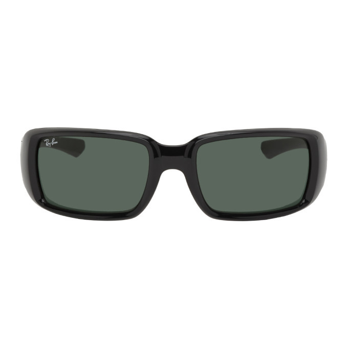Ray-Ban Black Soft Rectangle Sunglasses 