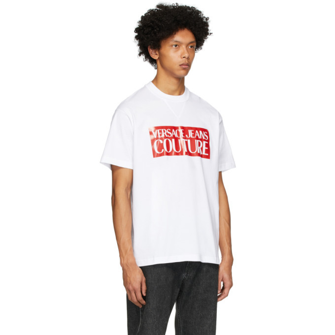 versace box logo t shirt
