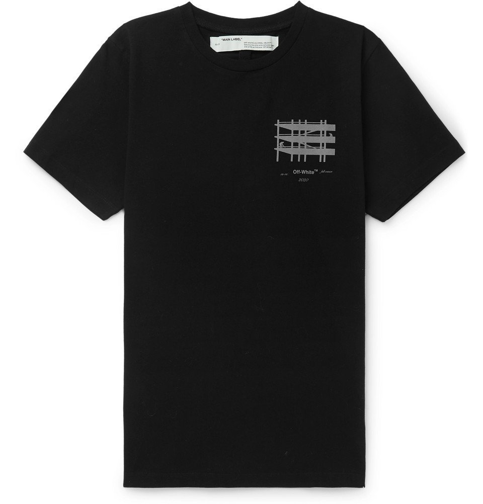 off white reflective t shirt