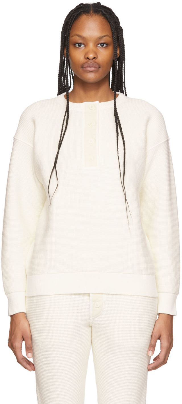 The Row White Grelada Sweater The Row