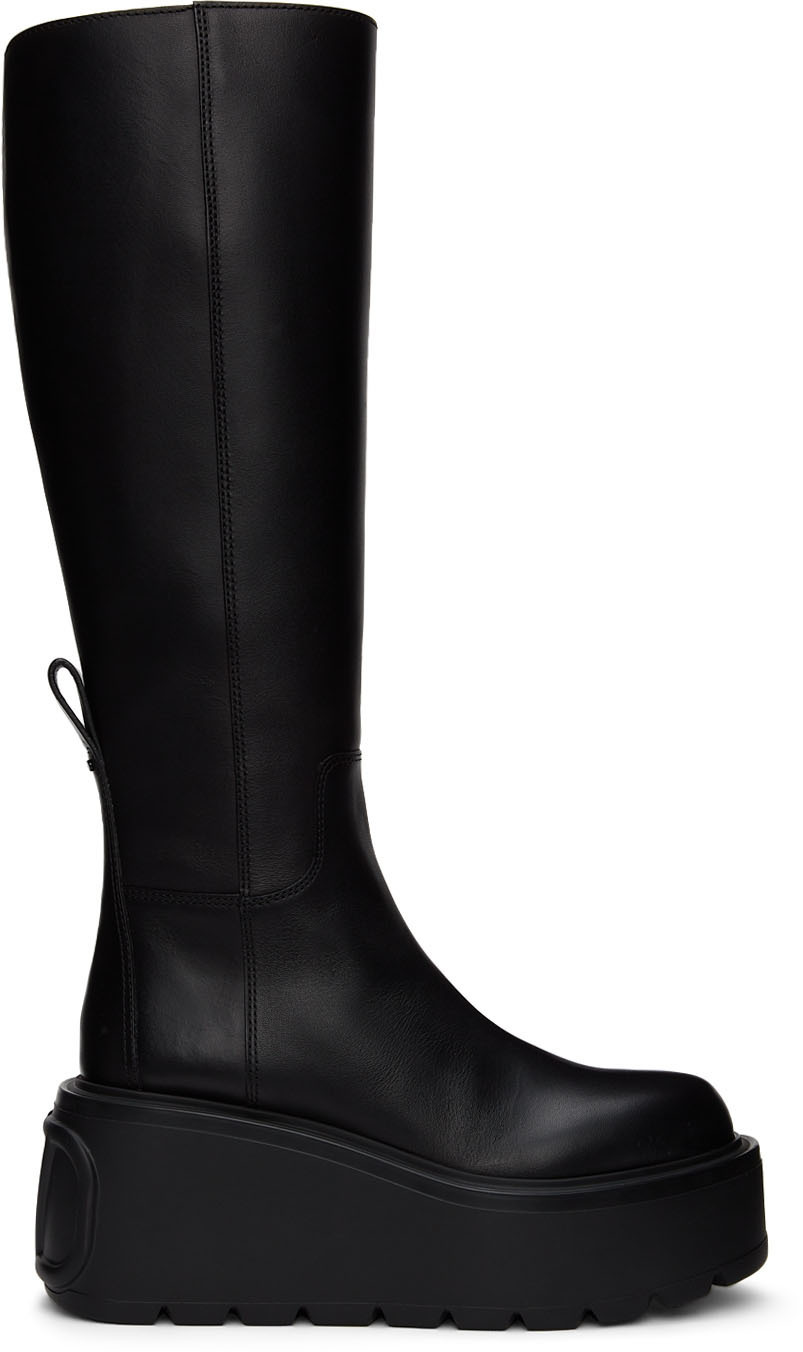 valentino lug sole boots