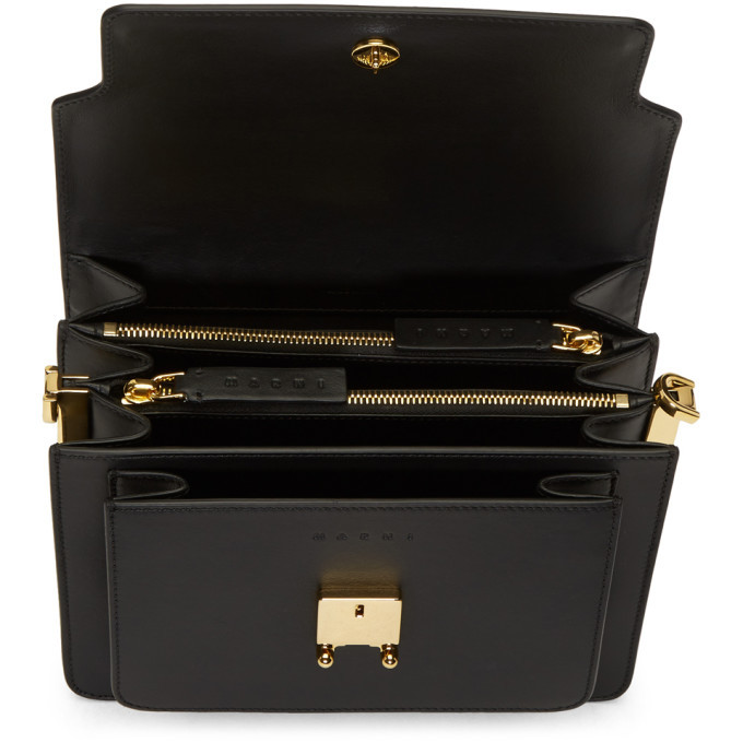 marni mini trunk bag black