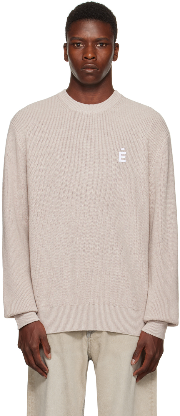 Études Beige Boris Patch Sweater Etudes