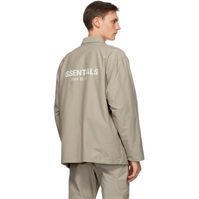 essentials grey souvenir jacket