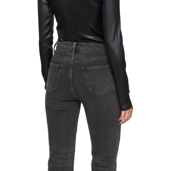 alexander wang embroidered jeans