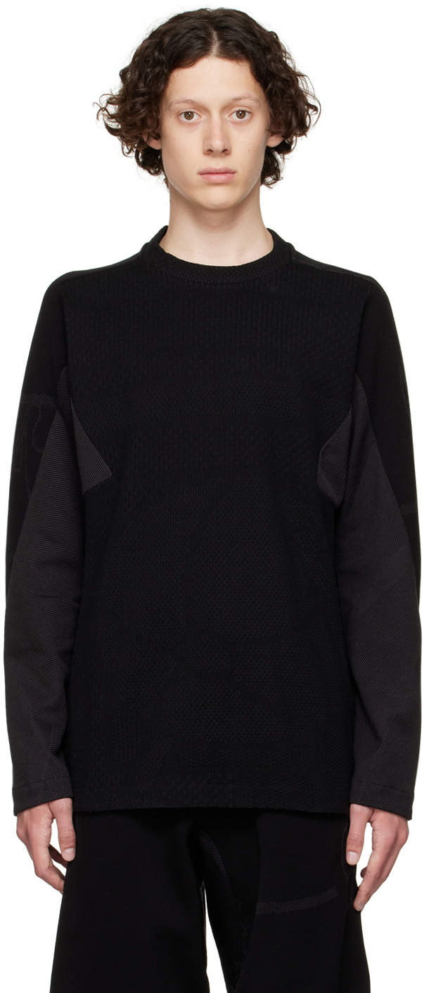 BYBORRE Black Organic Cotton Sweater BYBORRE