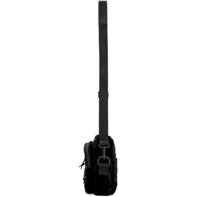 Opening Ceremony Black FauxFur Mini Crossbody Bag Opening Ceremony