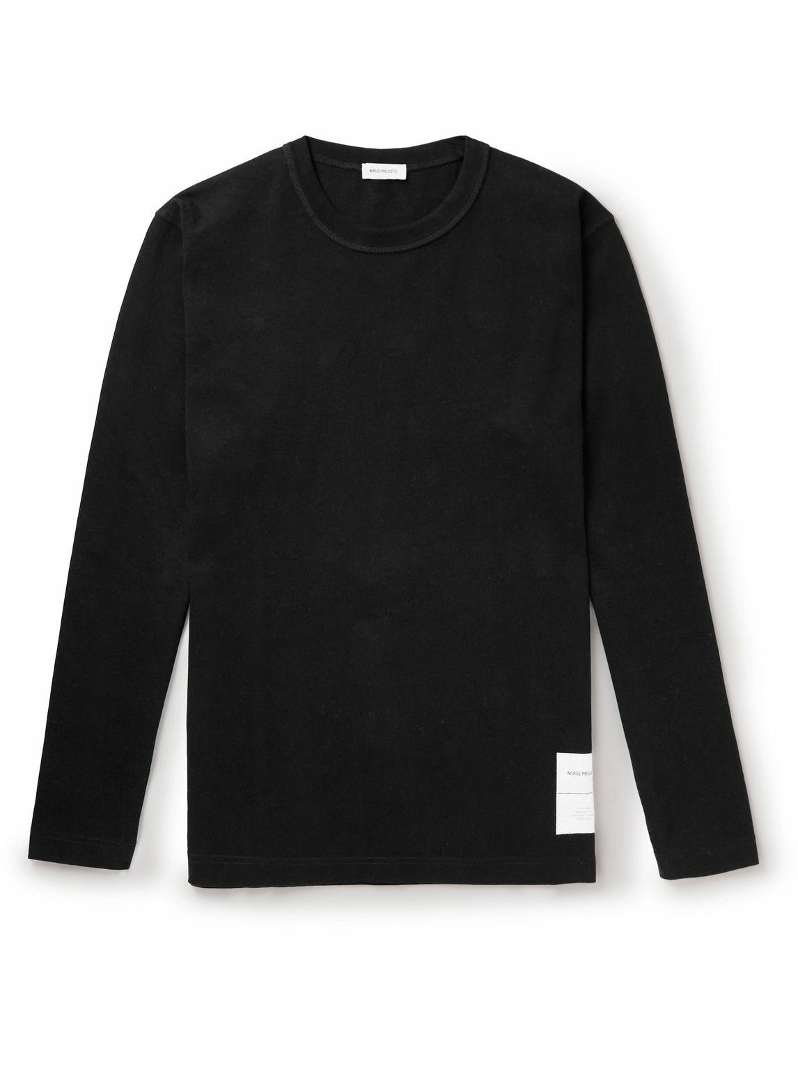 Norse Projects - Holger Cotton-Jersey T-Shirt - Black Norse Projects